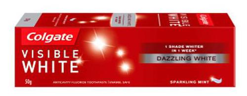 

Colgate Toothpaste Visible White 50 g