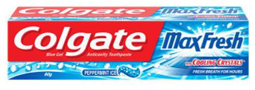 

Colgate Toothpaste Maxfresh Blue Peppermint Ice Gel 80 g
