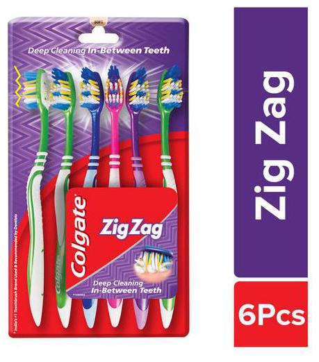 

Colgate Toothbrush - ZigZag Soft 6 pcs