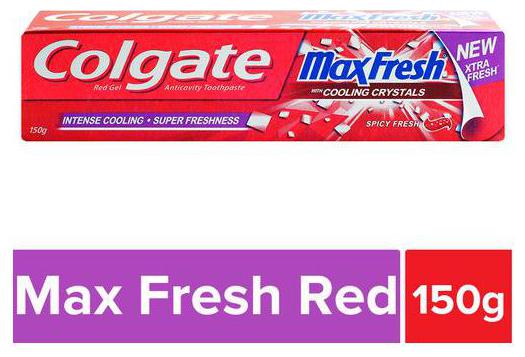 

Colgate Toothpaste Gel - MaxFresh Anticavity Spicy Fresh 150 g