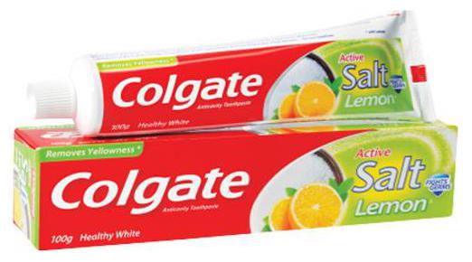 

Colgate Toothpaste Active Salt Healthy White Salt Lemon 100 g