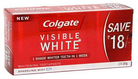 

Colgate Toothpaste Visible White Saver Pack 200 G
