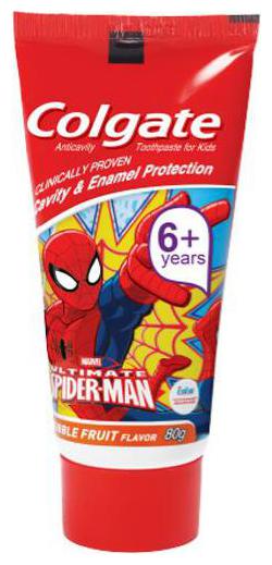 

Colgate Toothpaste Spiderman Bubble Fruit Kids 80 g