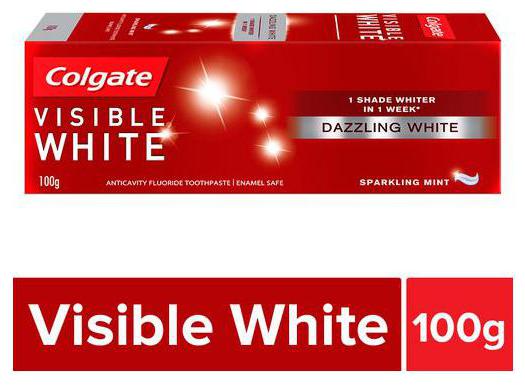 

Colgate Toothpaste - Visible White Dazzling White Sparkling Mint 100 g