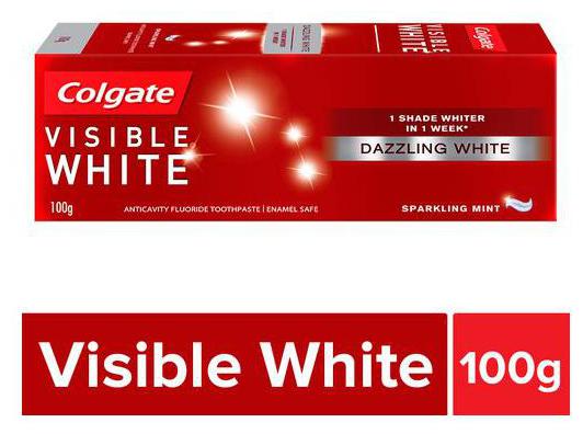 

Colgate Toothpaste - Visible White Dazzling White Sparkling Mint 100 g