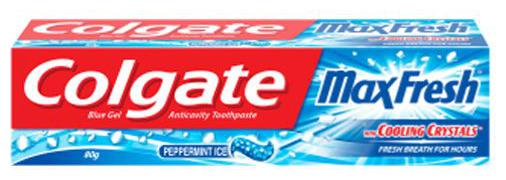 

Colgate Toothpaste Maxfresh Blue Peppermint Ice Gel 80 g