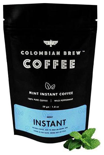 

Colombian Brew Coffee Coffee - Instant Mint Smooth Strong Colombian Brew 50 g