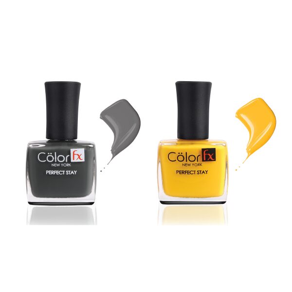 

Color Fx Nail Enamel Perfect Stay Basic Collection (Pack of 2 )