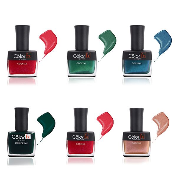 

Color Fx Nail Enamel Club collection (Pack of 6 )
