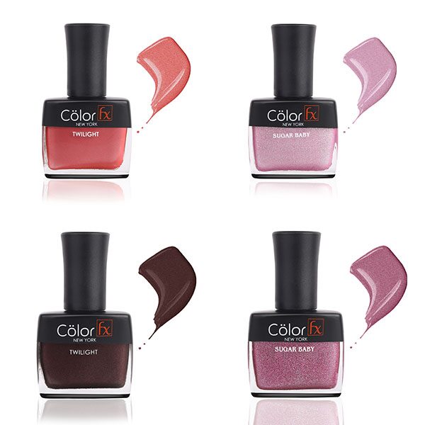 

Color Fx Nail Enamel Matt Pack (Pack of 4 )