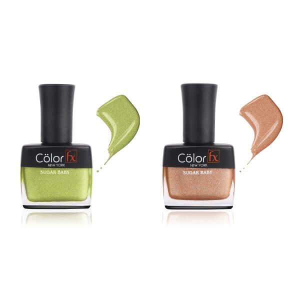 

Color Fx Nail Enamel Sugar Baby Wedding Collection (Pack of 2 )