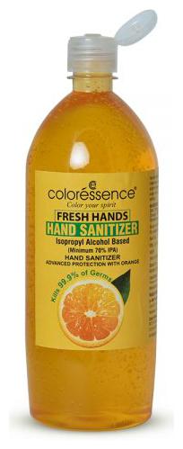 

Coloressnce Hand Sanitizer 500 ml (Orange)