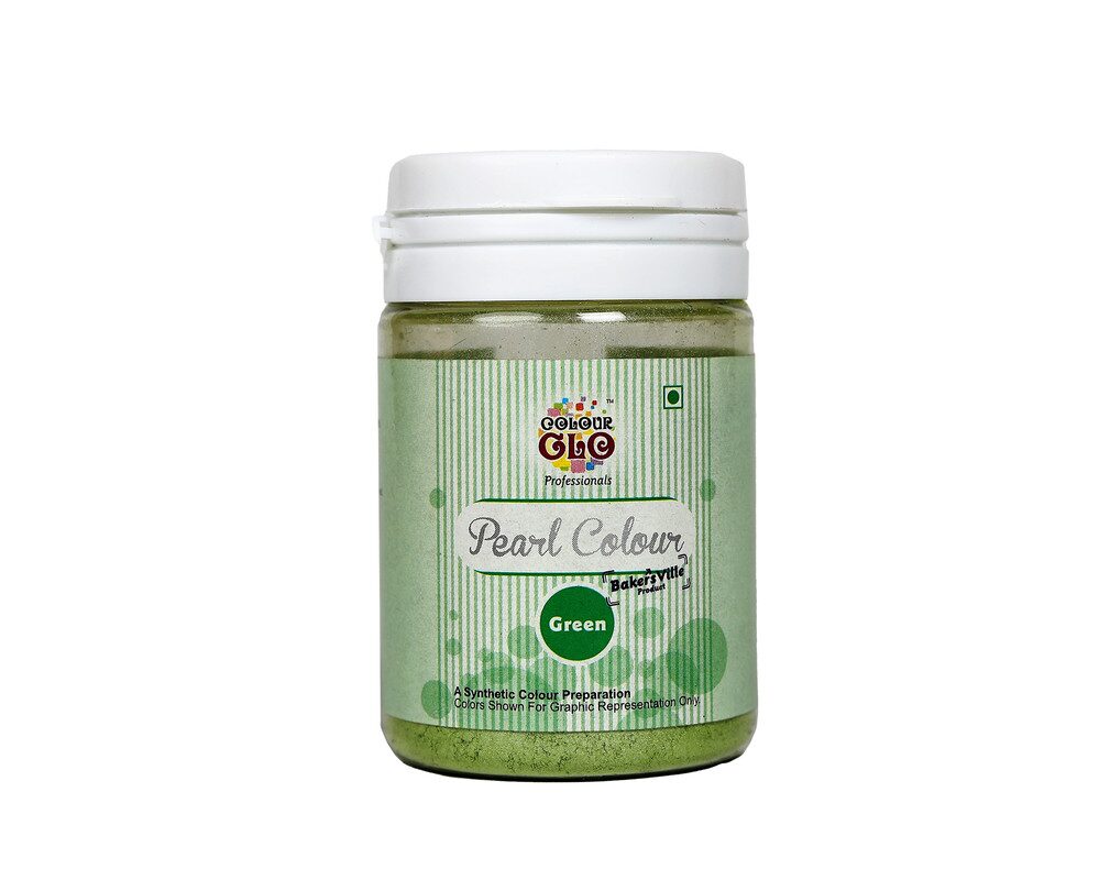 

Colourglo Professionals Pearl Powder Colour Green 10g ( pack of 1 )