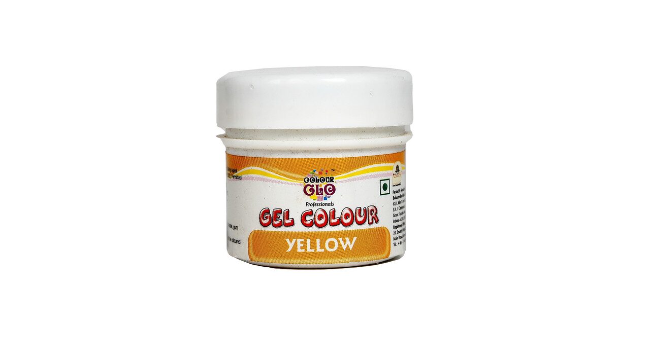 

Colourglo Professionals Gel Colours Yellow (10g)