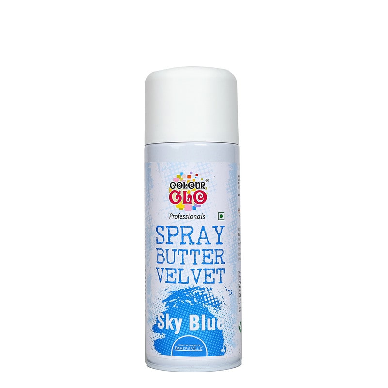 

Colourglo Professionals Spray Butter Velvet Colour Sky Blue 400 ml ( Pack of 1 )