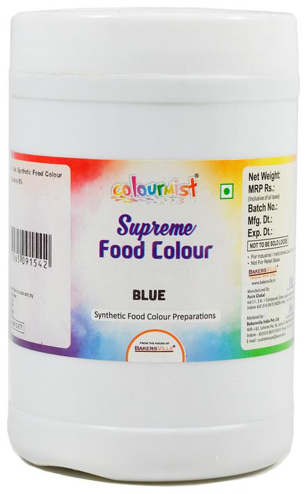 

Colourmist Supreme Food Colour Blue 500g