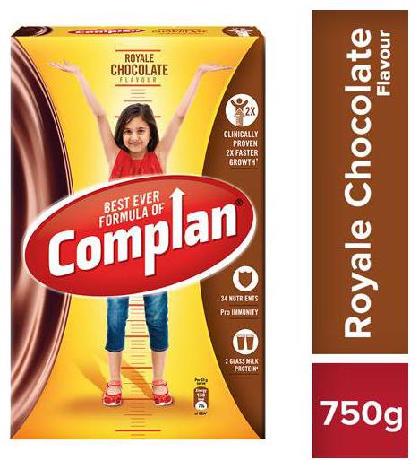 

Complan Growth Drink Mix - Royale Chocolate Flavour 750 g
