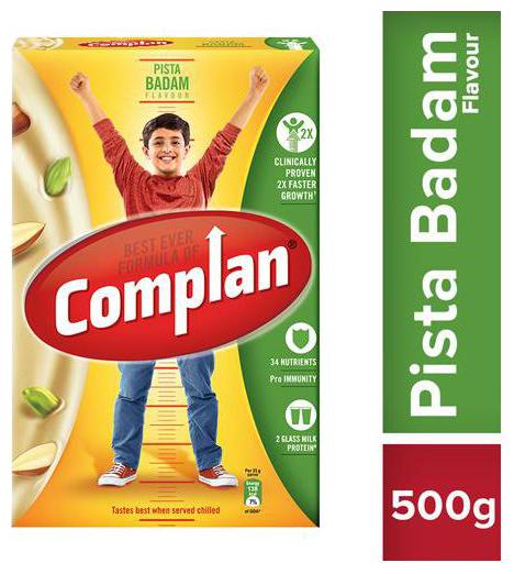 

Complan Growth Drink Mix - Pista Badam Flavour 500 g