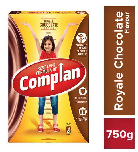 

Complan Growth Drink Mix - Royale Chocolate Flavour 750 gm