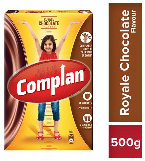 

Complan Growth Drink Mix - Royale Chocolate Flavour 500 g