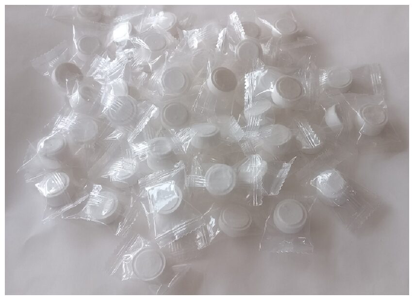 

Compressed Tissue Magic Napkin Coin Tissue (400 Candy Packs)