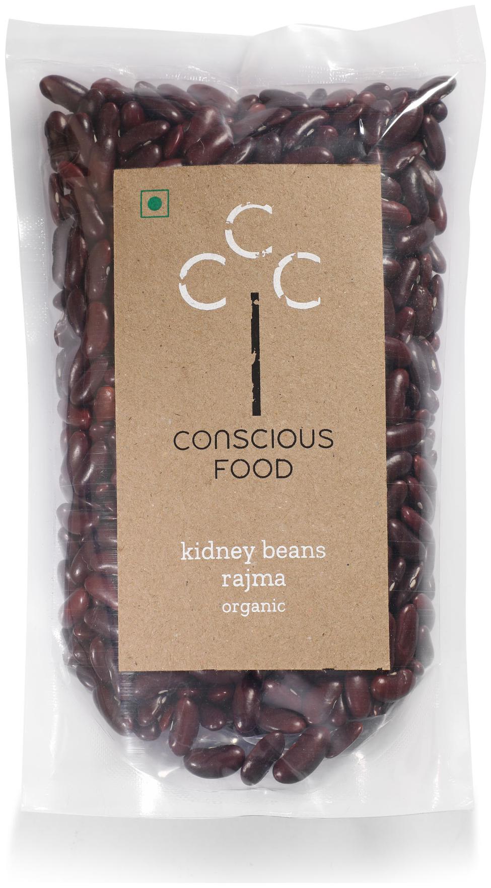 

Conscious Food Organic Rajma 500 g (Pack of 2)