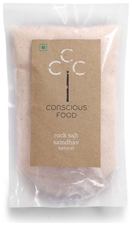 

Conscious Food Rock Salt 500g (Pack of 3 )