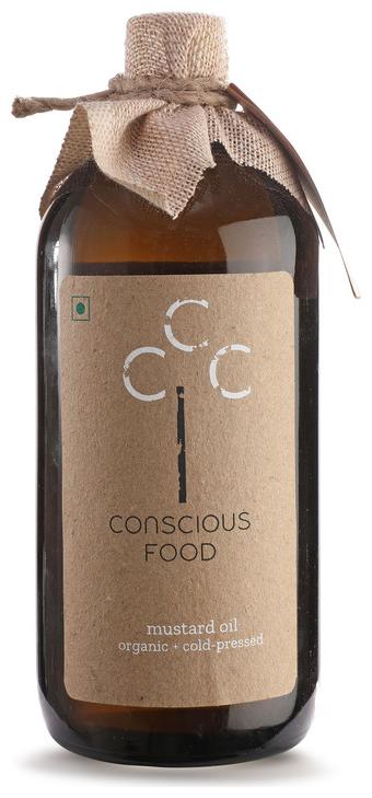 

Conscious Food Organic Mustard Oil 500ml