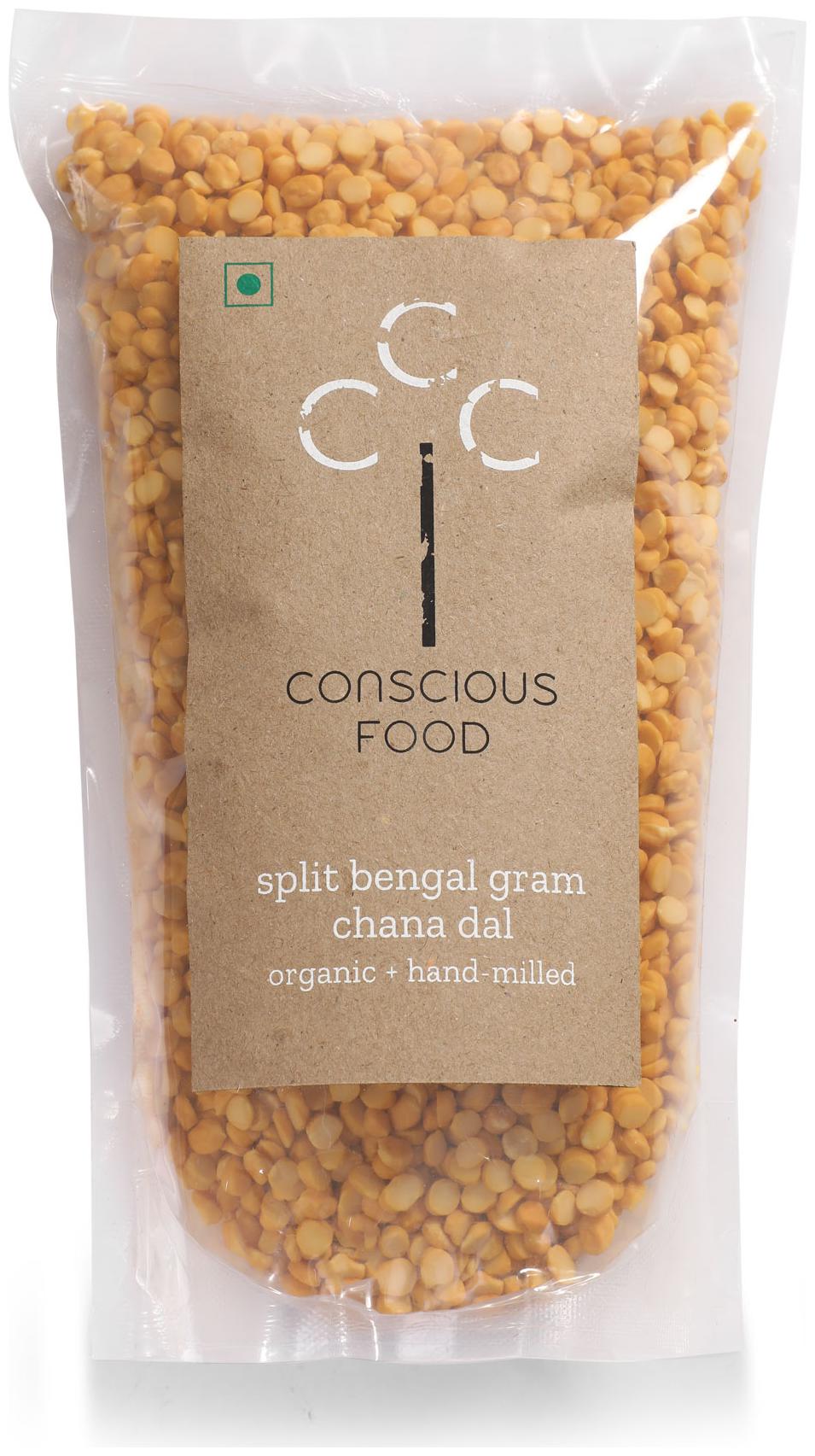 

Conscious Food Organic Chana Dal (Split Bengal Gram) 500 g (Pack of 2)