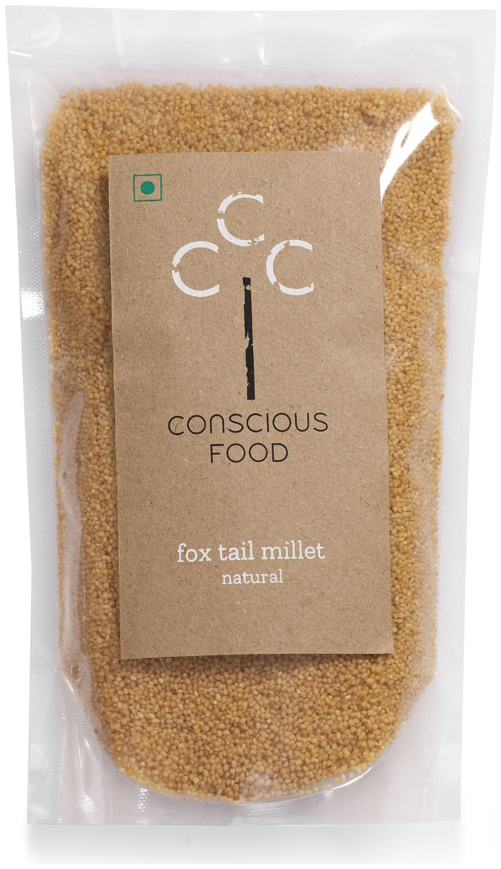 

Conscious Food Foxtail Millet 500 g (Pack of 2)