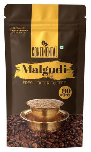

Continental Malgudi Filter Coffee Pouch - 80 20 100 g