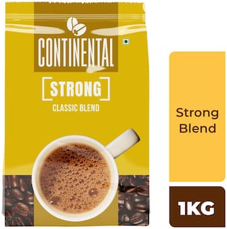 continental strong instant coffee powder 1 kg pouch
