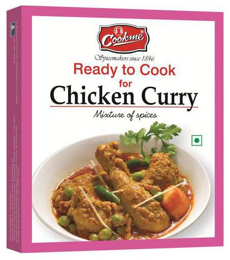 

Cookme Mixed Of Spices - Chicken Curry 50 g