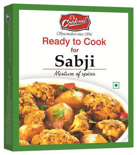 

Cookme Mixed Of Spices - Sabji 50 g