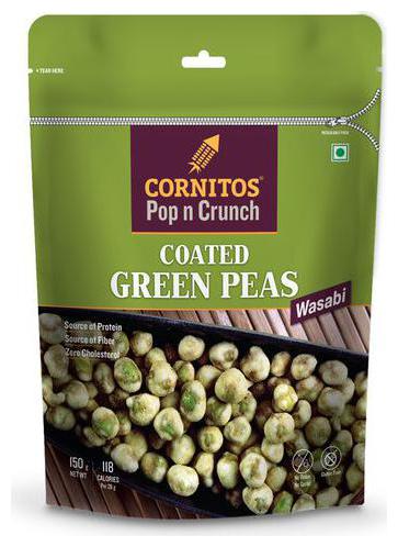 

Cornitos Coated Green Peas - Wasabi 150 g