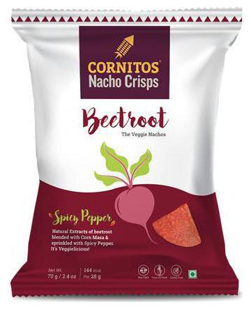 

Cornitos Nachos - Beetroot 70 g