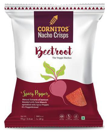 

Cornitos Nachos - Beetroot 70 g