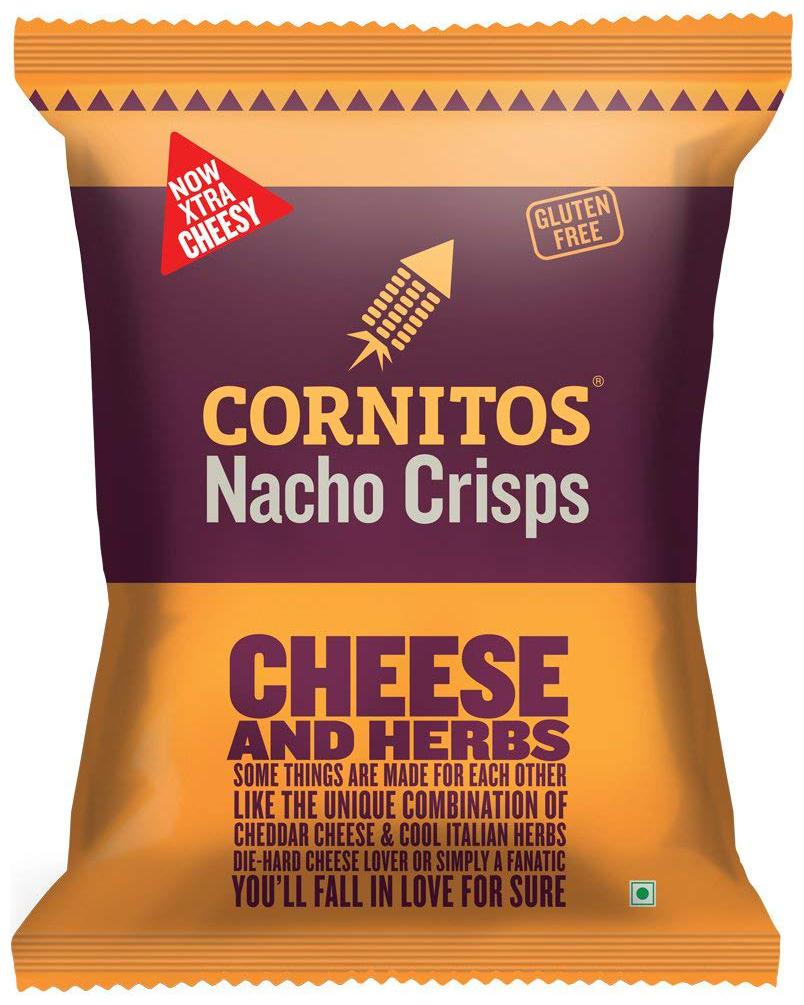 

Cornitos Nacho Crisps - Cheese Herbs 60 g
