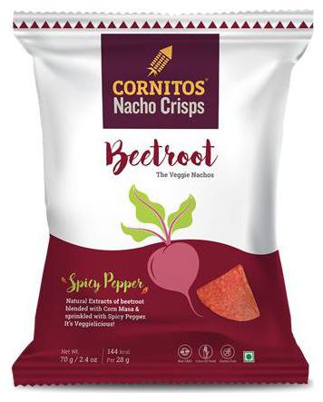 

Cornitos Nachos - Beetroot 70 g