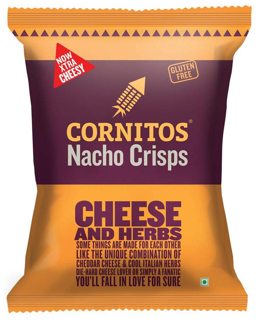 

Cornitos Nacho Crisps - Cheese Herbs 60 g