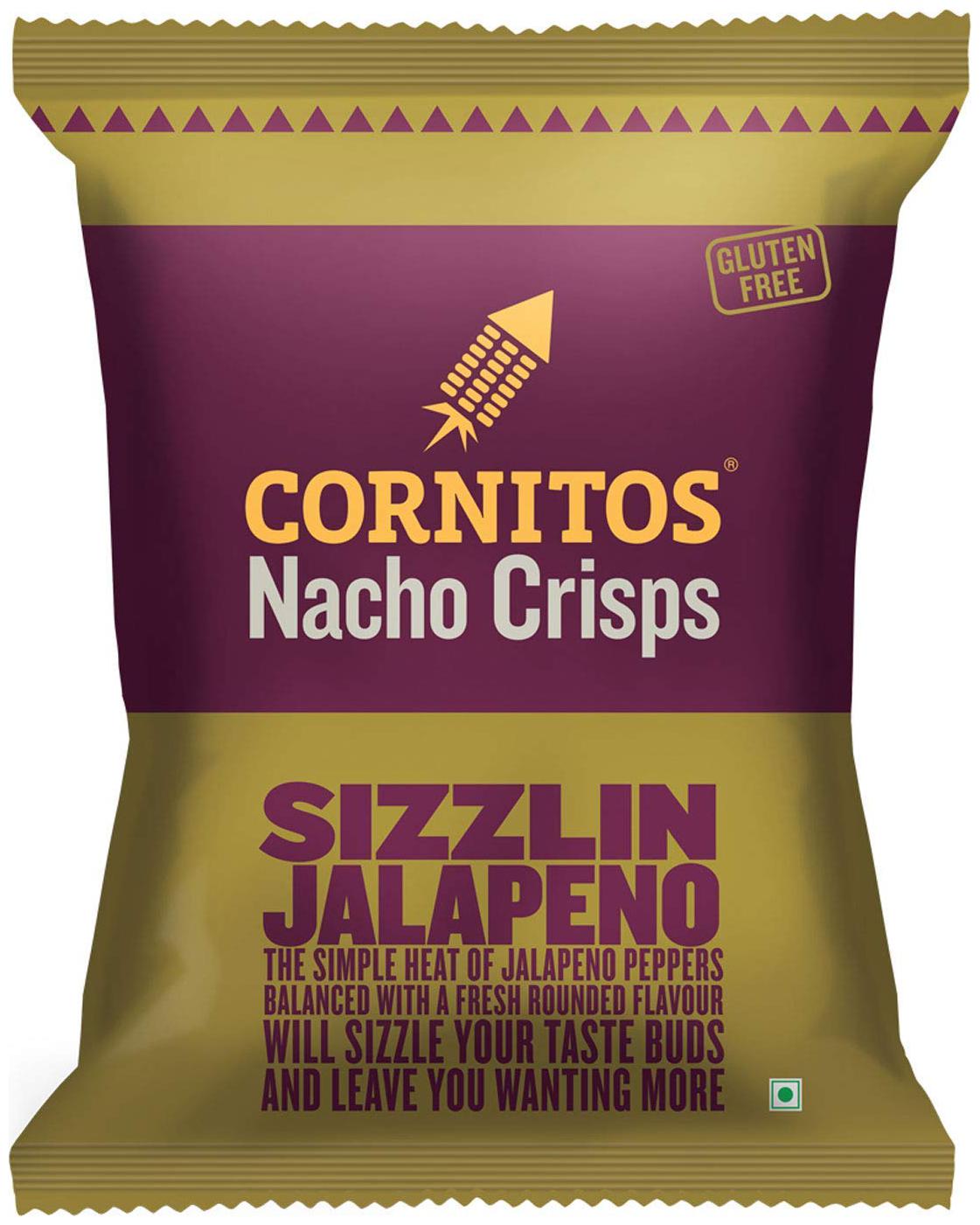 

Cornitos Nacho Crisps - Sizzlin Jalapeno 60 g