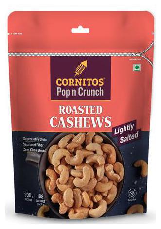

Cornitos Roasted Cashews - Lightly Salted 200 g