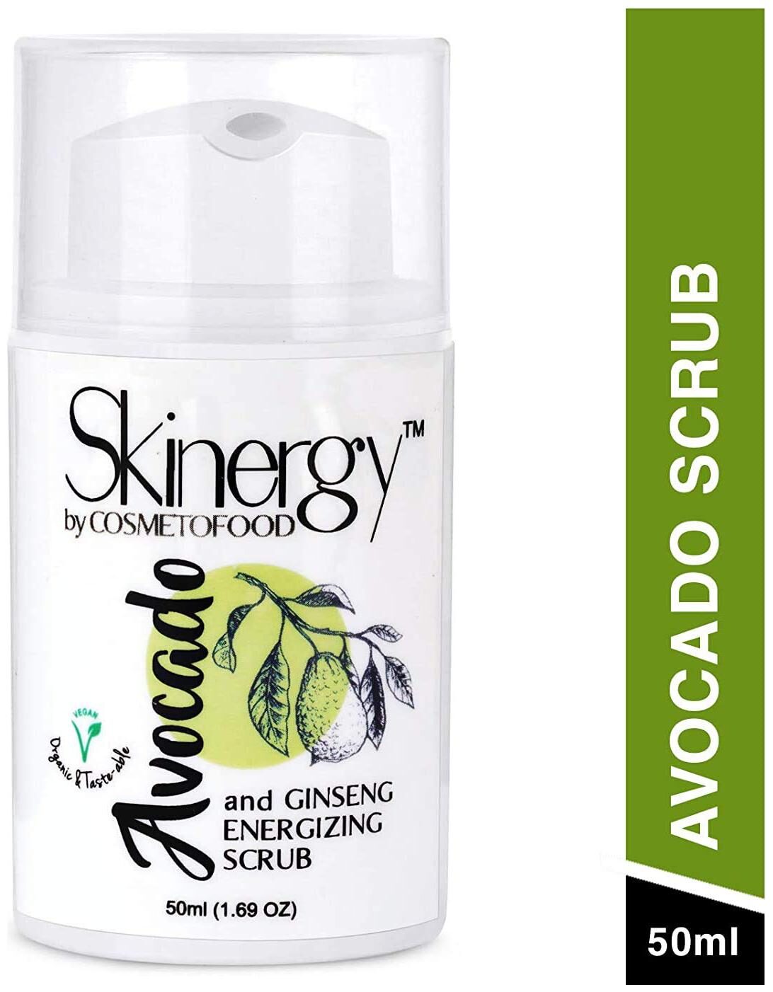 

Cosmetofood Skinergy Avocado Ginseng Energising Face Scrub (50 ml)