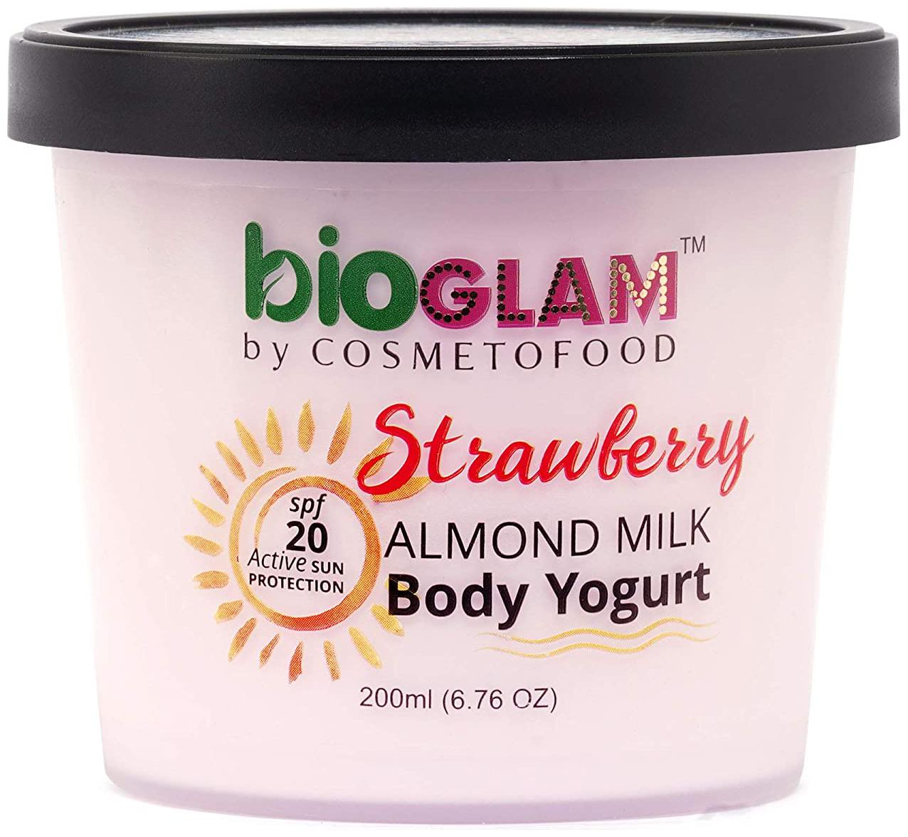 

Cosmetofood Bioglam Organic Strawberry Body Yogurt With Spf 20 (200 ml)