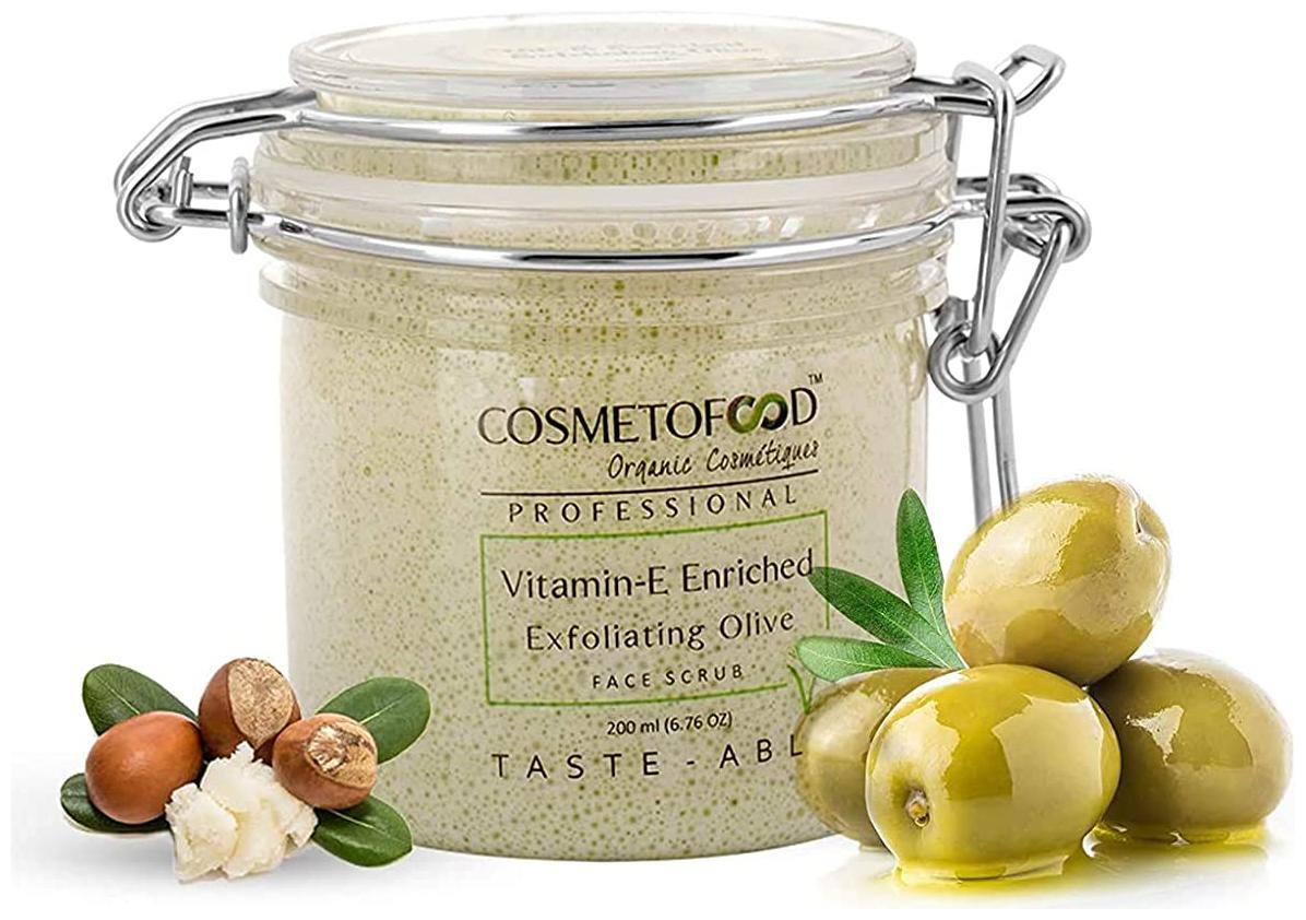 

Cosmetofood Vitamin-E Enriched Exfoliating Olive Scrub (200 ml)