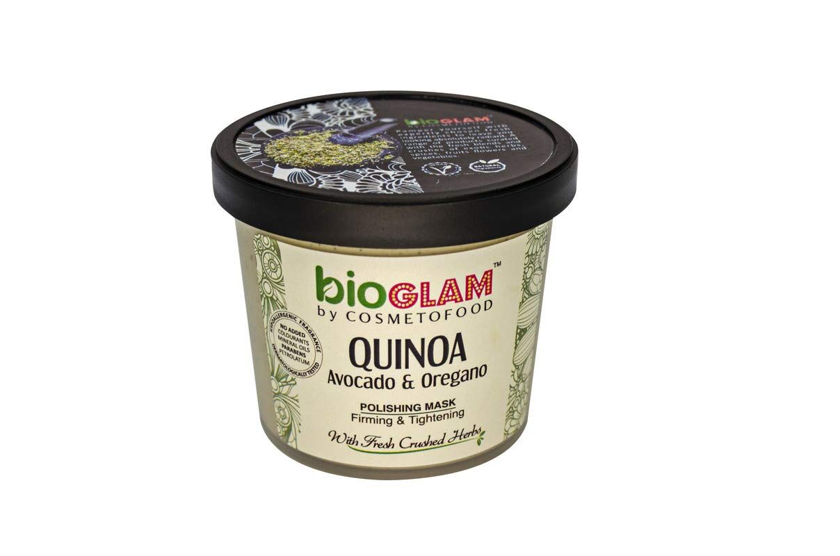 

Cosmetofood Bioglam Quinoa Avocado Oregano Polishing Mask Firming Tightening (100 ml)