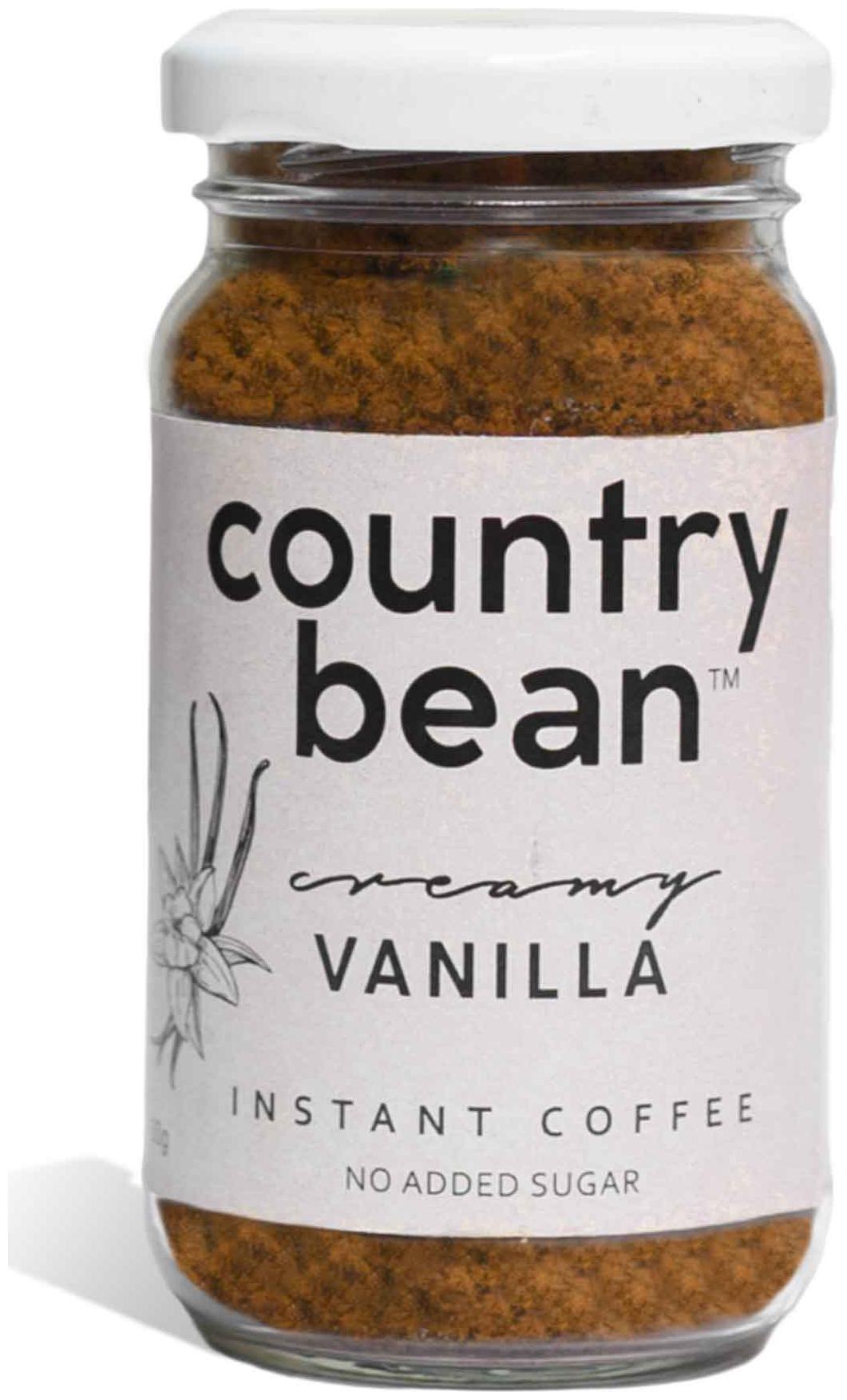 

Country Bean Vanilla Flavoured Instant Coffee -60g