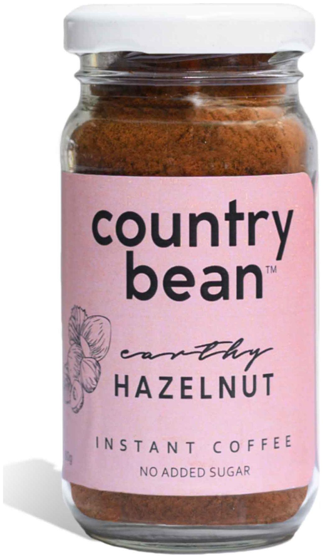 

Country Bean Hazelnut Flavoured Instant Coffee 60g