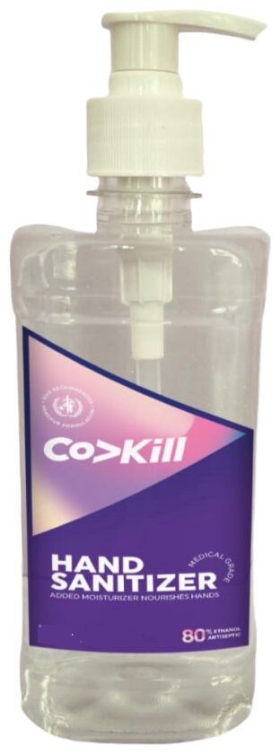 

Covkill US-FDA Medical Grade 80 Ethanol Hand Sanitizer 500 ml ( Pack of 1 )