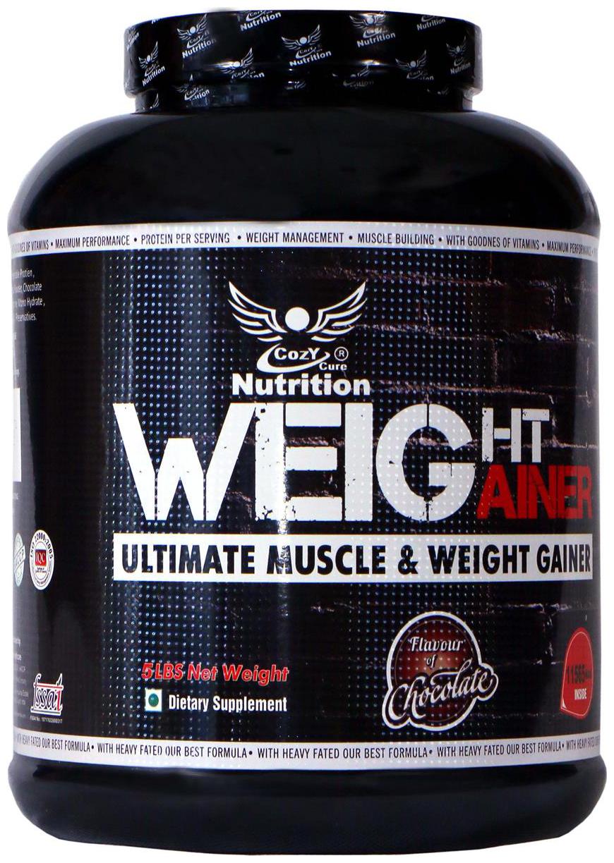 

Cozy Cure Nutrition weight Gainer (5 Lbs Pack)(Chocolate )